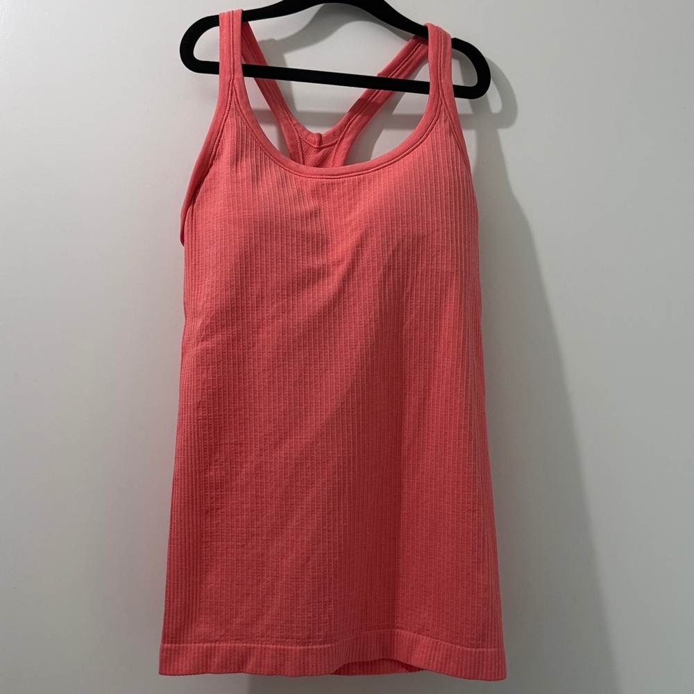 LIKE NEW Lululemon ebb to street Ribbed Tank Top